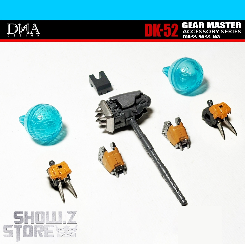 [Pre-Order] DNA Design DK-52 Upgrade Kits for SS-98 Cheetor & SS-103 Rhinox