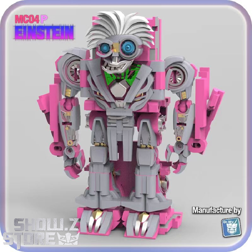[Pre-Order] Dr.Wu & Mechanic Studio MC04P Einstein Brains Pink Limited Version