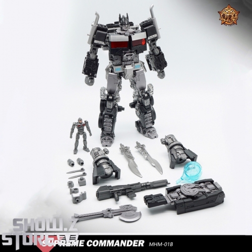 [Coming Soon] MHZ Toys MHM-01B Supreme Commander Optimus Prime Black Version