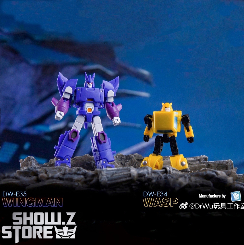 Dr.Wu DW-E34 Bumblebee & DW-E35 Cyclonus Set | ShowZStore.com
