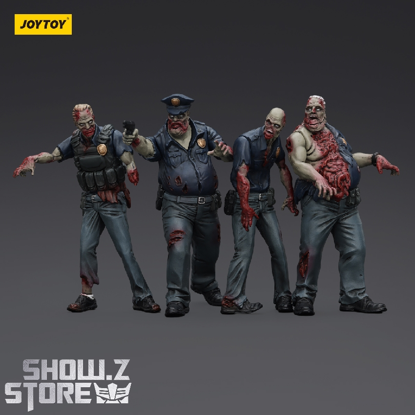 JoyToy JT01635 1/25 Dark Source Zombie Fiqure Police Male - Show.Z