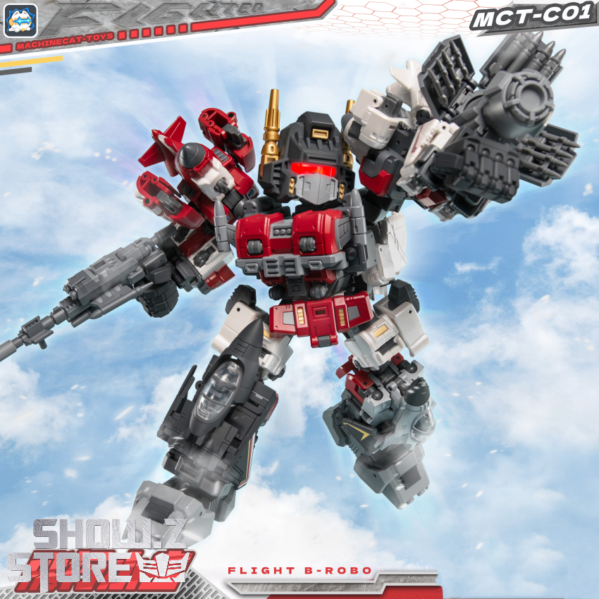 Machinecat Toys MCT-C01 Flight B-ROBO B-ROBO Superion Set of 5