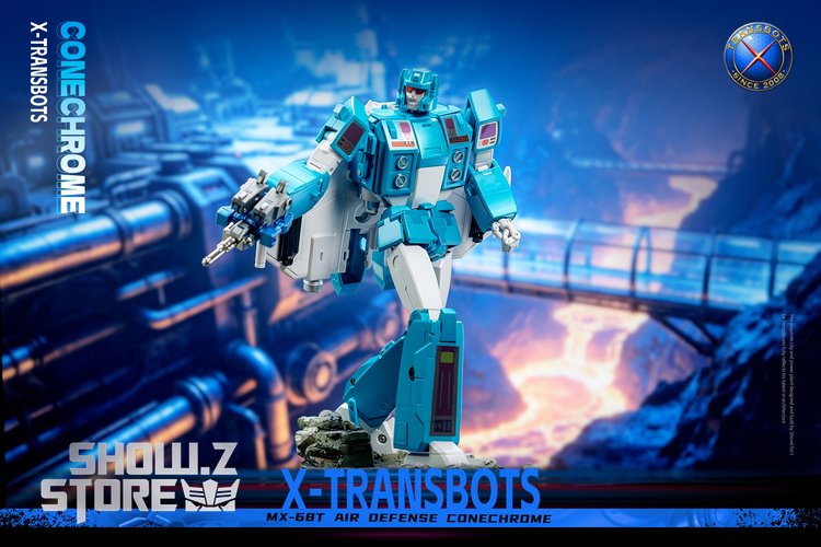 XTransbots MX-68T Conechrome Slugslinger & Firehole Caliburst