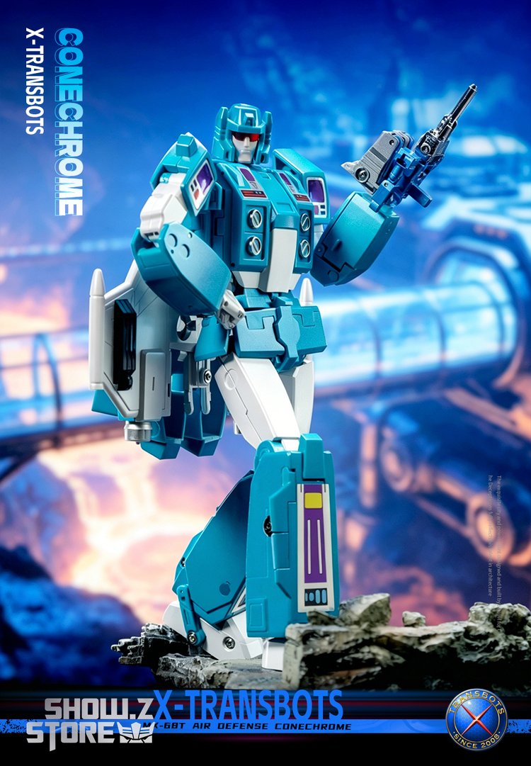シトロン XTransbots MX-68T Conechrome Slugslinger & Firehole Caliburst